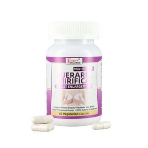 Capsules personnalisées pour le soutien et la croissance des seins chez la femme, pour la santé de la peau et des cheveux, 60 capsules végétariennes - Product Image 4