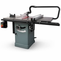 Scie circulaire de table de précision en fonte STR W0708 de 10 pouces, moteur à induction, table coulissante, machine à scier pour le travail du bois