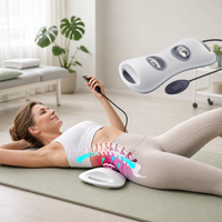 Tragbares Lendenwirbeltraktionsgerät für Gesundheitsmarken, Heimgebrauch und Reisen, Lendenmassagegerät mit integriertem Lithium-Akku, OEM ODM