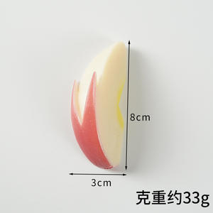 Modelo de Manzana Artificial Realista en 3D, Colgante de Plástico, Llavero de Frutas Falsas, Decoración para el Hogar - Product Image 4