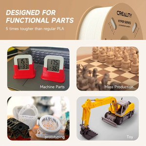 Filamento para Impresora 3D Creality Hyper PLA de 1.75 mm y 1 kg (2.2 lb), Diseñado para Impresión de Alta Velocidad y Proceso de Moldeo, Compatible con la Mayoría de las Impresoras FDM - Product Image 5