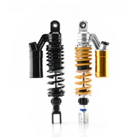 Convient aux amortisseurs arrière de 320/340/360 mm avec système à mâchoires ; Amortisseur arrière de moto avec cylindre à gaz, réglable et personnalisable