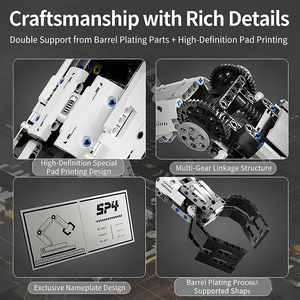 レゴプログラミングロボットアームに適しています。男の子が組み立てるためのベビーキャッチングロボットビルディングブロックです。 - Product Image 4