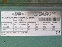 Compresores semiherméticos BITZER 2DES-3Y 2DES-3Y-40S Compresores de tornillo de refrigeración comercial