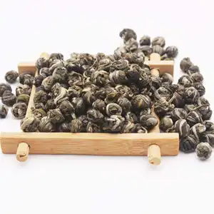 Chinese jasmine tea green tea free sample Jasmine dragon pearls loose tea