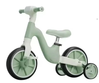 Nouveau modèle 2026 : Tricycle double siège pour enfants, jouet en métal de haute qualité à 4 roues avec roues en plastique, vélo jumeau pour enfants