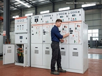 Armoire de distribution extérieure antidéflagrante moyenne et haute tension AC 200A en acier et aluminium, panneau de commande 10kV, IP67