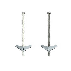 Boulon métrique d'ancrage papillon à ressort à bascule résistant aux chocs galvanisé en acier inoxydable - Product Image 4