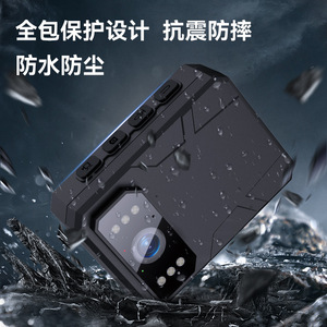 กล้องขนาดเล็ก 1080p เซ็นเซอร์ CMOS กันน้ำ IP67 มองเห็นในเวลากลางคืน กล้องติดหน้าอกแบบกึ่งมืออาชีพ - Product Image 3