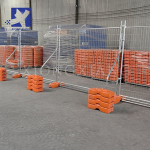 Panneaux de clôture amovibles pour bâtiment extérieur <span class=keywords><strong>Plaque</strong></span> de clôture à base de béton bon marché Clôture temporaire Express Australie - Product Image 5