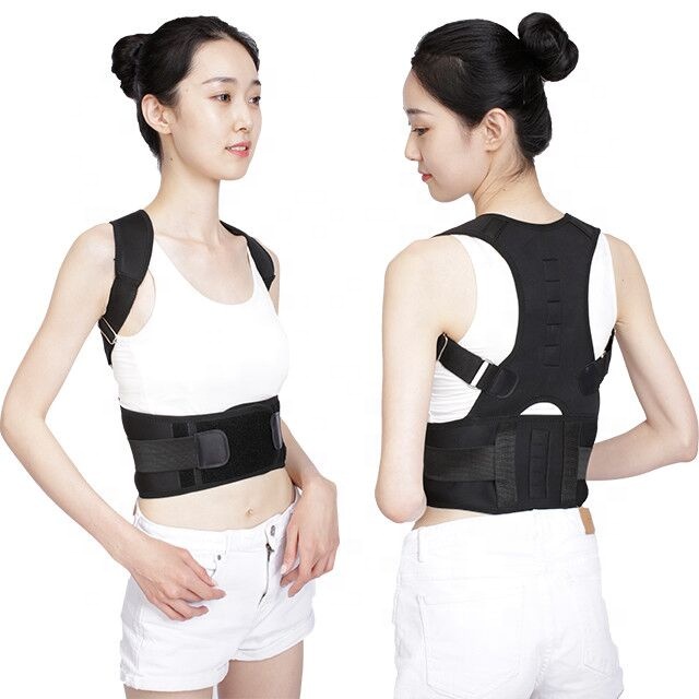 orthopedic adjustable shoulder support back brace posture corrector back support girdle