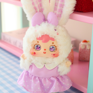 Authentique Samuel Little <span class=keywords><strong>Rainbow</strong></span> Rabbits Baby Series Blind Box, jouet en peluche mignon et sûr pour bébés, cadeau de collection pour enfants unisexe - Product Image 6