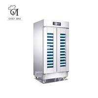 Chefmax Fermenteur à air chaud électrique commercial pour pizza et pain avec pulvérisateur et humidificateur