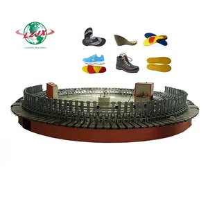 Pemasok mesin flip flop PU lini produksi sandal dan sandal Polyurethane