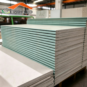 9/9.5/12MM Gypsum <strong>Board</strong> 8*4 <strong>Plaster</strong> Sheets - Product Image 1