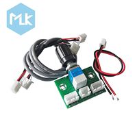 MLK B50K Modul Potensiometer Papan Penyesuaian Volume Papan Sirkuit Audio dalam Pengontrol Volume Sakelar Daya Penguat Daya