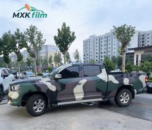Vinilo Adhesivo <span class=keywords><strong>de</strong></span> Camuflaje para Decoración <span class=keywords><strong>de</strong></span> <span class=keywords><strong>Autos</strong></span>, 1.52*18m, con Tecnología Anti-Burbujas - Product Image 3