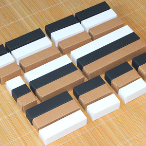กล่องกระดาษคราฟท์สีขาวทรงสี่เหลี่ยมผืนผ้า ขนาด 30x30x110 มม. สำหรับบรรจุภัณฑ์ผลิตภัณฑ์อิเล็กทรอนิกส์ ผลิตที่เซินเจิ้น กระดาษแข็ง 350 กรัม หมายเลขสินค้า 0006 - Product Image 1