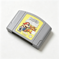 Cartouche de jeu vidéo 16 bits version NTSC américaine, série complète, pour console de jeu 64 bits, compatible avec les cartes de jeu papier 64 bits