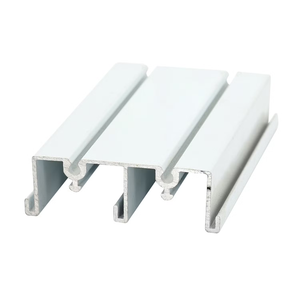 Profilé en aluminium blanc pour porte coulissante - Product Image 1