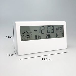 LCD Multifunctional Electronic Alarm <b>Clock</b> Student Mute Simple and Children Bedroom <b>Bedside</b> Smart Digital <b>Clock</b> - Product Image 6