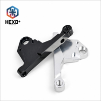 HEXO New Surron LightBee /TALARIA XXX/MX4 UltraBee Braket Kaliper Depan Aluminium Tunggal untuk Upgrade Cakram Rem
