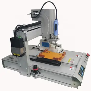Quick and High Efficiency Worker LED panel lamp tapping screw locking machine