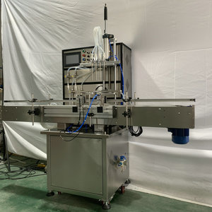 Machines de remplissage automatiques Yunqingtech à 4 têtes pour sauce chili, pâte, shampoing, savon, bouteilles en plastique, jus d'orange, miel, parfum - Product Image 3