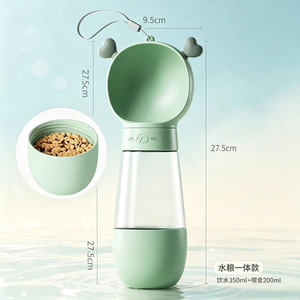 Botella Portátil 2 en 1 para Agua y Comida para Mascotas, Dispensador de Agua para Perros de Gran Capacidad con Tazón Desmontable - Product Image 3