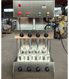 Machine à faire des cônes à pizza, machine à faire des pizzas coniques, machine à cônes à pizza coniques avec four - Product Image 2