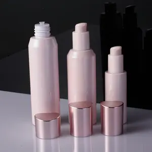 sampo dan kondisioner wadah set Suppliers-Kosong Plastik PET Set Botol Spray Shampoo Conditioner Lotion Wajah Tubuh Mencuci untuk Perlengkapan Mandi Wadah Set