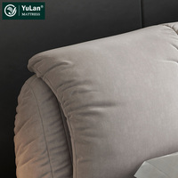 Lit convertible de luxe, doux et confortable, avec rangement, disponible en tailles double, queen et king, ensemble de chambre à coucher moderne, lit en bois