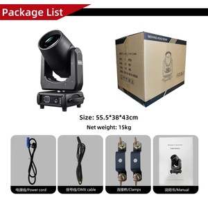 Novo Feixe 380W Moving Head IP20 Stage Light Moving Head Light Luz Sharpy para Dj Evento e Rock Concent - Product Image 5