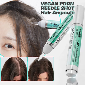 R Korean PDRN Spicules Shot Hair Scalp Ampoule Anti Pérdida de cabello Fortalecer la reparación Hidratante Vegan PDRN Suero para el crecimiento del cabello - Product Image 1