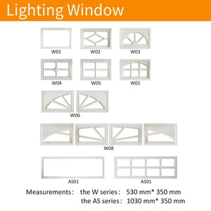 <span class=keywords><strong>Porte</strong></span> <span class=keywords><strong>de</strong></span> <span class=keywords><strong>garage</strong></span> personnalisée avec design artistique <span class=keywords><strong>de</strong></span> fenêtre verticale pour villa, directement <span class=keywords><strong>de</strong></span> l'usine, toutes les couleurs <span class=keywords><strong>et</strong></span> finitions disponibles - Product Image 3