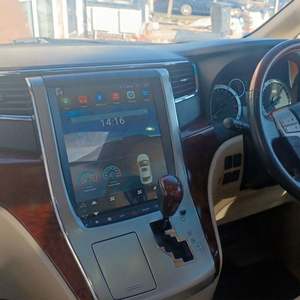 Radio Multimedia para Auto con Pantalla Estilo Tesla, Android 13, 128GB, CarPlay Inalámbrico, para Toyota Vellfire 2011-2014 y Alphard H20 - Product Image 1