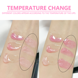 חם למכירה טבעונית ג 'ל ליפ גלוס להגדיר כדור רך כדורי עסיסיים צבע שפתיים עסיסיים צבע לב מותאם אישית - Product Image 6