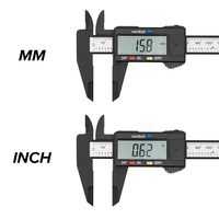 150mm Electronic Digital Caliper Dial Vernier Caliper Gauge Micrometer Measuring Tool Digital Ruler Measuring Tool