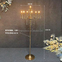 Support lumineux LED pour centre de table de mariage, décoration de mariage, lumière pour événements et fêtes, centre de table
