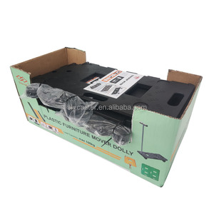 Chariot en plastique durable <span class=keywords><strong>de</strong></span> 100kg Chariot à main <span class=keywords><strong>de</strong></span> <span class=keywords><strong>transport</strong></span> <span class=keywords><strong>de</strong></span> <span class=keywords><strong>meubles</strong></span> robuste pour utilisation d'outils industriels Assemblage facile - Product Image 5