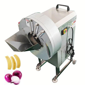 Mobile Commercial Ginger Slicer Shredder Machine Stainless Steel Automatic <b>Vegetable</b> Cutter For Ginger Bamboo Shoot Potato - Product Image 2