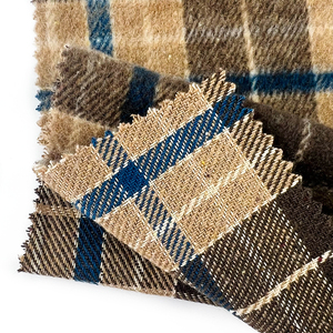 Bán buôn Poly Plaid vải dệt dệt <span class=keywords><strong>Polyester</strong></span> Vải kiểm tra vải telas cho Dresses quần T-Shirts khăn - Product Image 1