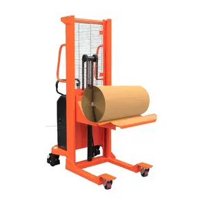 Hydraulic Reel Handling Stacker Manual paper roll stacker are massively used for handling bulk paper rolls