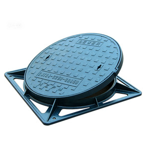 Coperchio per Pozzetto <span class=keywords><strong>in</strong></span> <span class=keywords><strong>Ghisa</strong></span> Sferoidale con Telaio Quadrato e Coperchio Rotondo OEM ODM per Drenaggio Municipale - Product Image 4