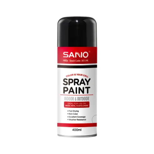 SANVO 400ml Fluorescent Spray Paint China Manufacturer's Magenta Graffiti for Liquid Rubber and Paper Coating