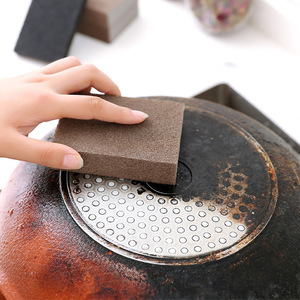 Éponge diamantée rectangulaire pour cuisine, pour nettoyer les casseroles et les poêles, éliminer les taches et la rouille - Product Image 4