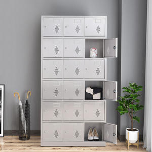 Casillero de ropa independiente de acero inoxidable al mejor precio en línea, talleres de seguridad duraderos para oficina, gimnasio, apartamento, calidad - Product Image 1