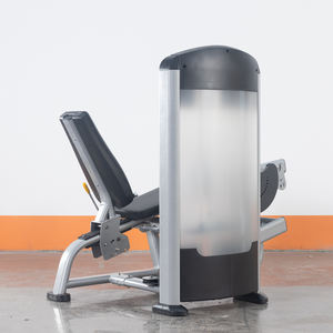 Máquina de curl de piernas sentado con selector de peso, comercial, con sistema de carga por pin y pila de pesas para entrenamiento de fuerza de isquiotibiales - Product Image 3