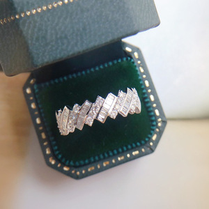 Nuovo Anello di Fidanzamento Europeo di Nicchia per Donne, Gioiello da Dito per Sposa - Product Image 6