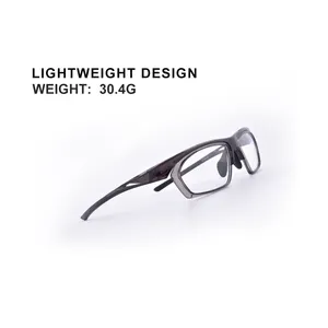 TR90フレームカスタムロゴ光学眼鏡眼鏡フレームスポーツメガネアンチブルーライトメガネアイウェア